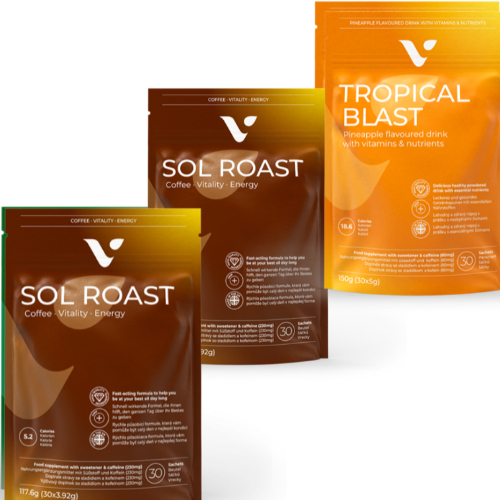 2× SolRoast + 1× Tropical Blast